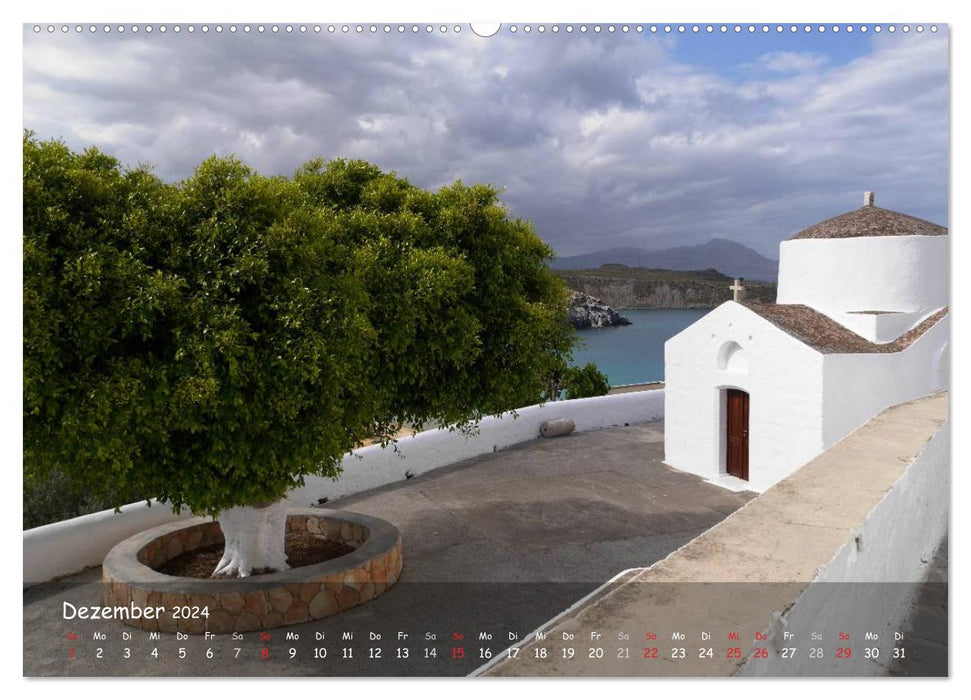 Dream island of Rhodes (CALVENDO wall calendar 2024) 