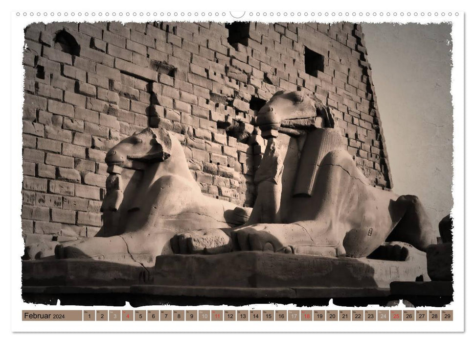 Égypte – Beauté de l’Antiquité (Calendrier mural CALVENDO 2024) 