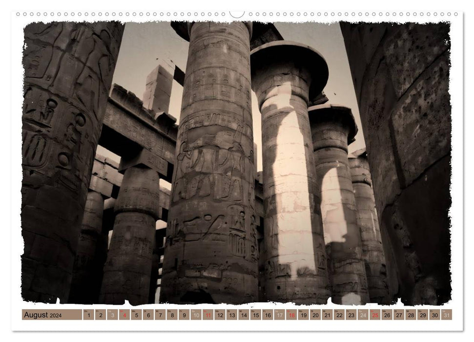 Égypte – Beauté de l’Antiquité (Calendrier mural CALVENDO 2024) 