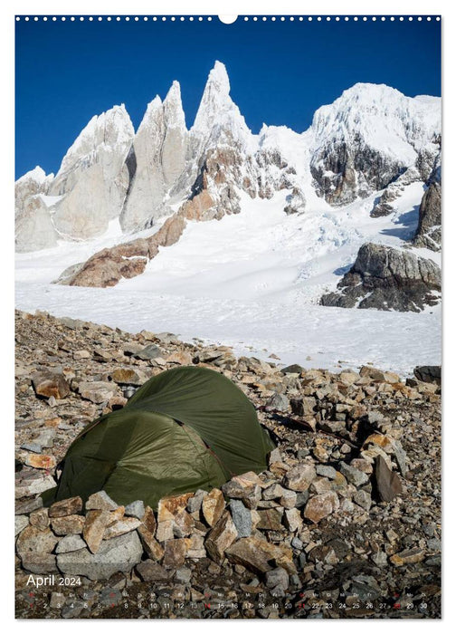 Magical Mountains of Patagonia: Cerro Torre (CALVENDO Premium Wall Calendar 2024) 