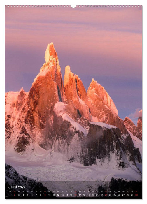 Magical Mountains of Patagonia: Cerro Torre (CALVENDO Premium Wall Calendar 2024) 