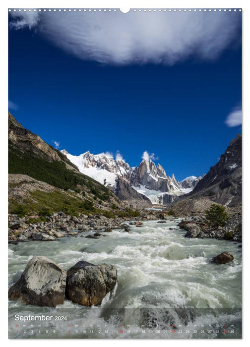 Magical Mountains of Patagonia: Cerro Torre (CALVENDO Premium Wall Calendar 2024) 