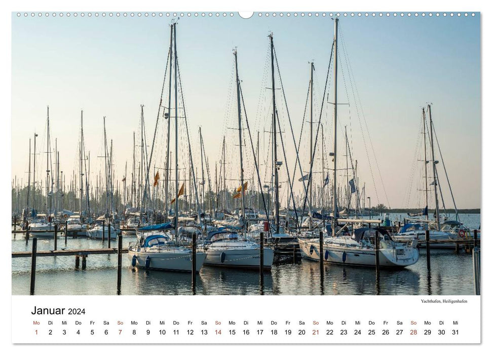 BALTIC SEA Beautiful Germany (CALVENDO Premium Wall Calendar 2024) 