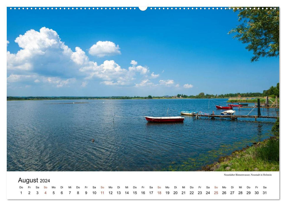 OSTSEE Wunderschönes Deutschland (CALVENDO Premium Wandkalender 2024)