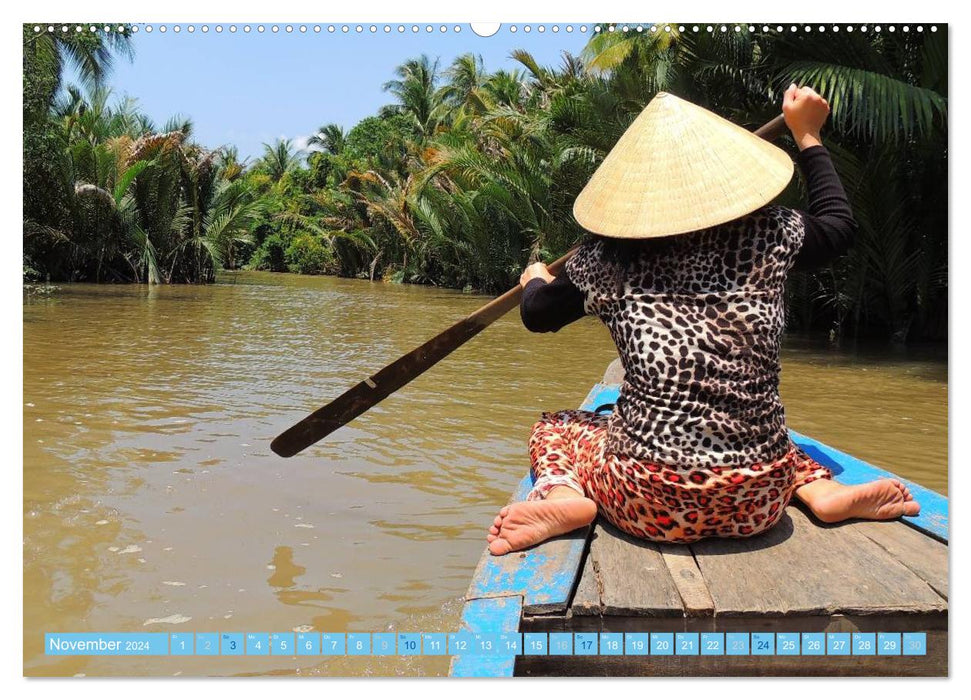 Polyvalent Vietnam (Calvendo Premium Wall Calendar 2024) 