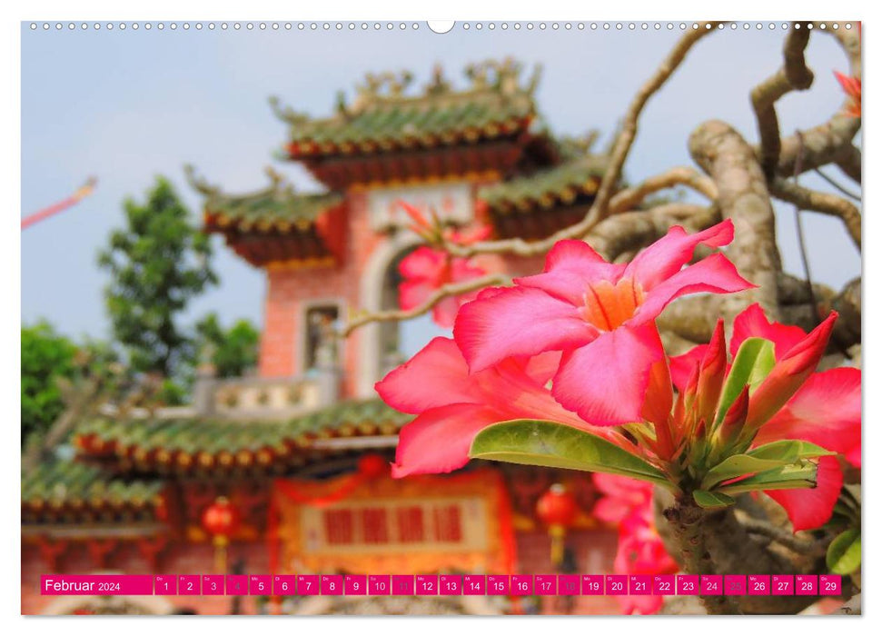 Vielseitiges Vietnam (CALVENDO Premium Wandkalender 2024)