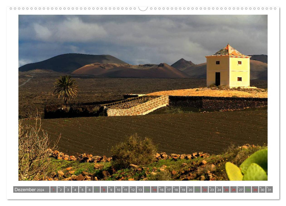 Aus dem Meer geboren - Lanzarote (CALVENDO Wandkalender 2024)