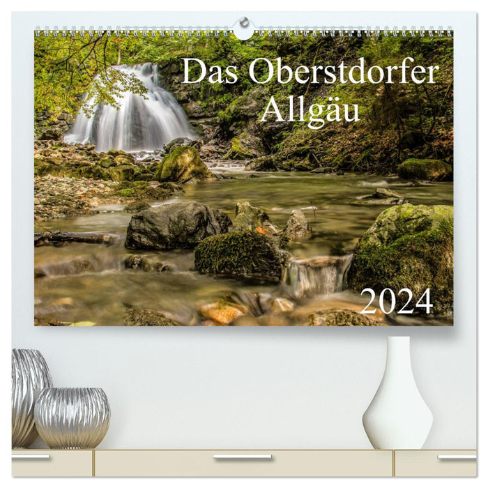 L'Oberstdorfer Allgäu (Calendrier mural CALVENDO Premium 2024) 