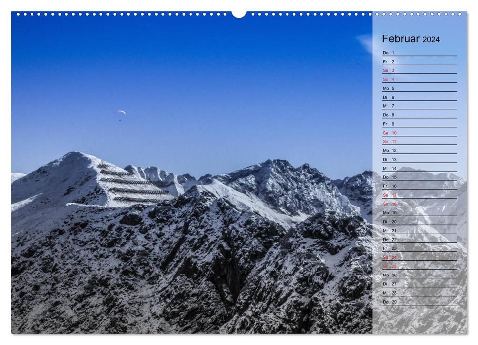 Das Oberstdorfer Allgäu (CALVENDO Premium Wandkalender 2024)