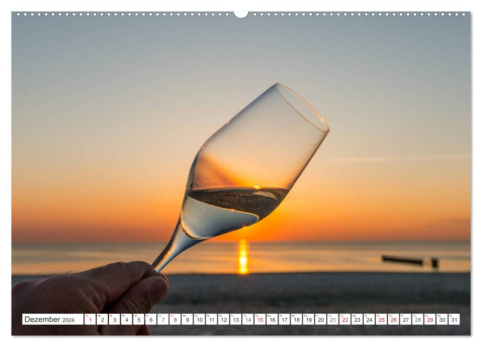 Emotional moments: Sylt in gold. (CALVENDO wall calendar 2024) 