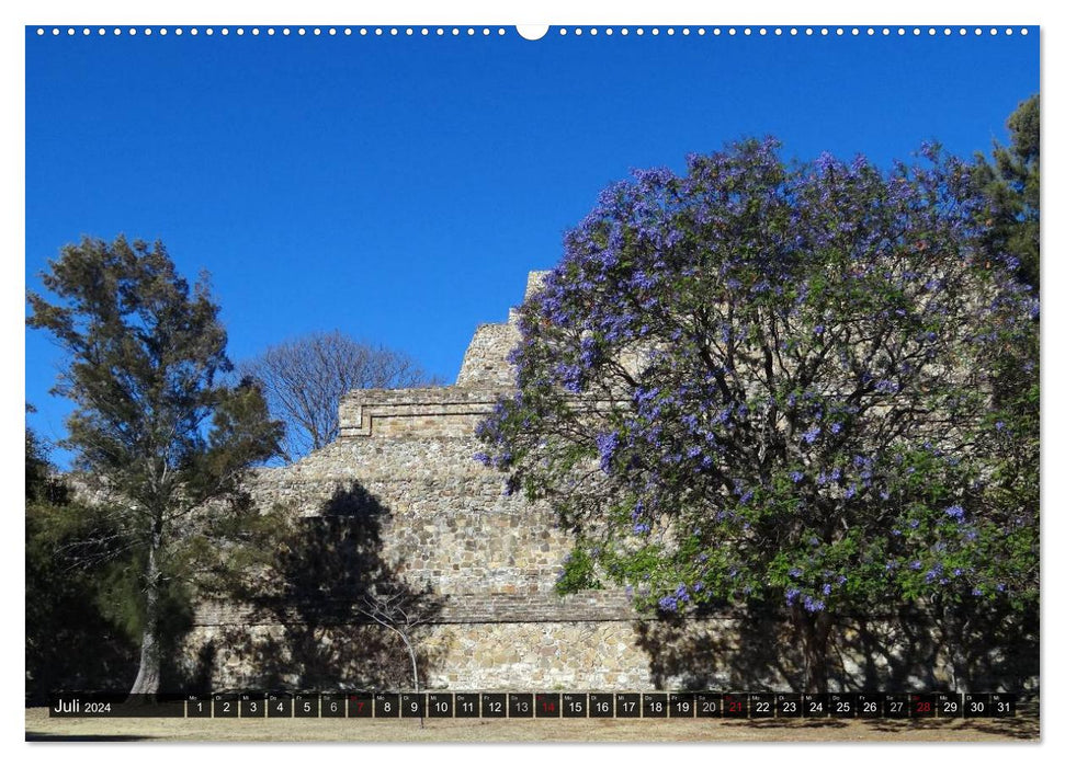 From Mayans and Aztecs - Mexico, Guatemala and Honduras (CALVENDO Premium Wall Calendar 2024) 