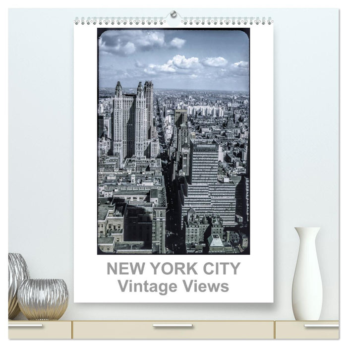 NEW YORK CITY – Vues vintage (Calvendo Premium Calendrier mural 2024) 