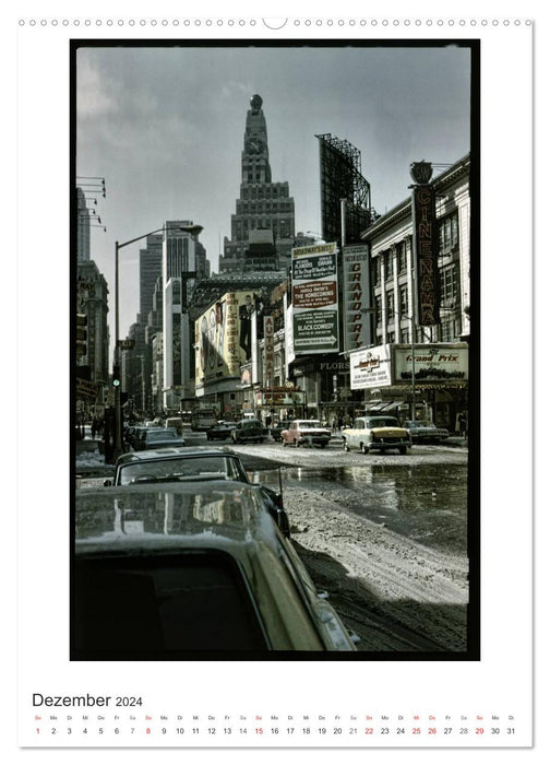 NEW YORK CITY - Vintage Views (CALVENDO Premium Wandkalender 2024)