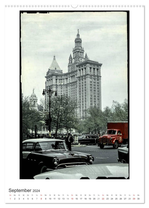 NEW YORK CITY - Vintage Views (CALVENDO Premium Wandkalender 2024)