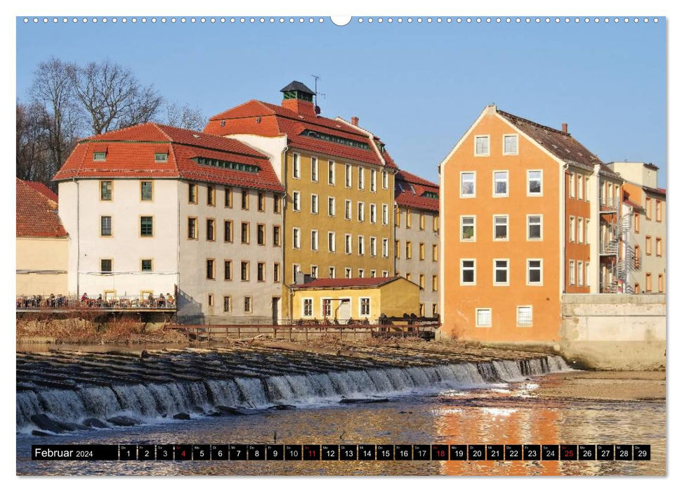 Görlitz - Die Perle Niederschlesiens (CALVENDO Premium Wandkalender 2024)