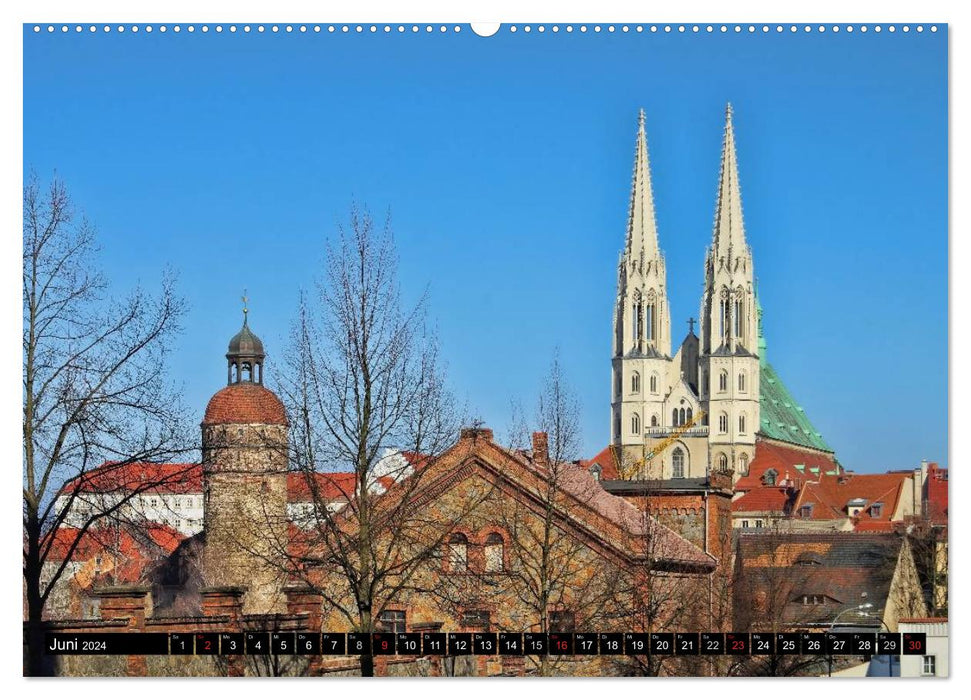 Görlitz - Die Perle Niederschlesiens (CALVENDO Premium Wandkalender 2024)