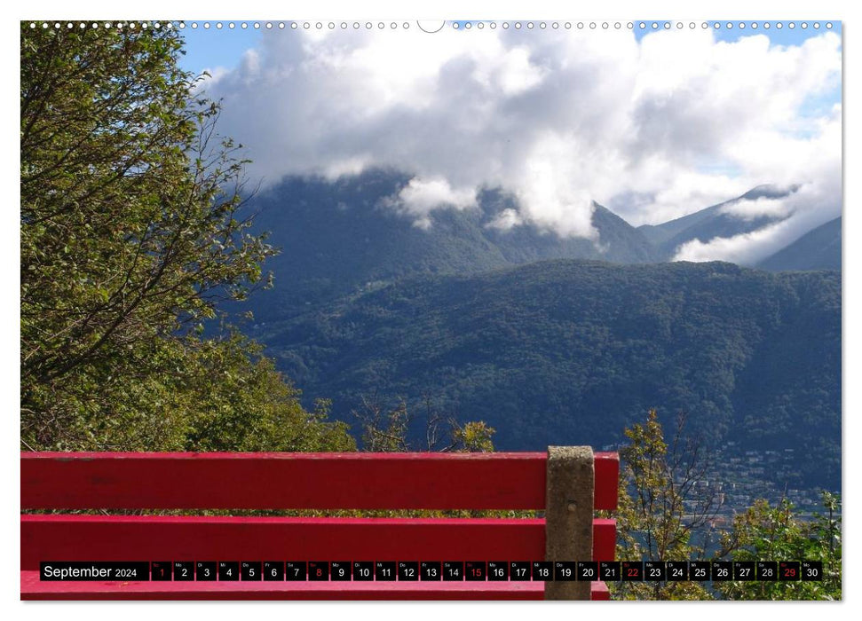 Wunderschönes Tessin (CALVENDO Wandkalender 2024)