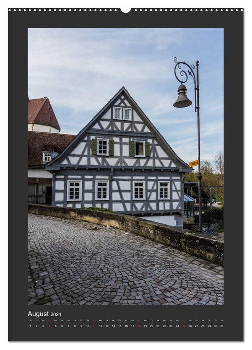 Waiblingen - Spaziergang durch die Altstadt (CALVENDO Premium Wandkalender 2024)