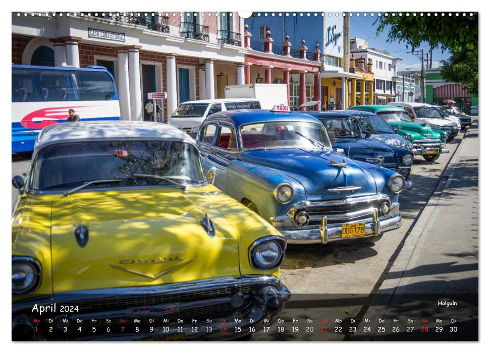 Cuba - tour in pictures (CALVENDO Premium Wall Calendar 2024) 
