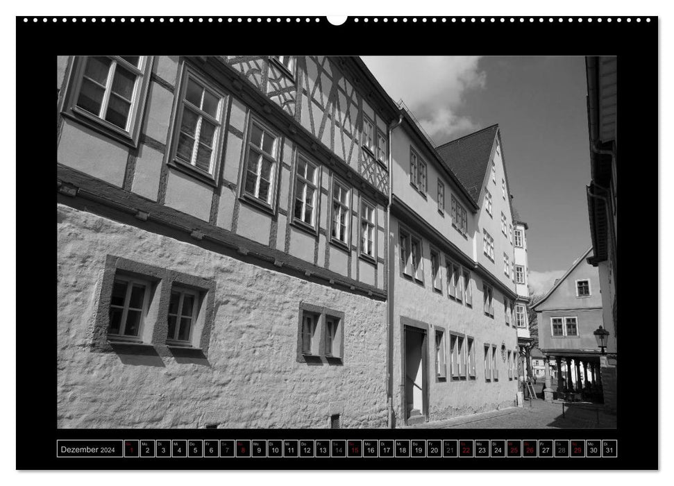 Bachstadt Arnstadt – Gateway to the Thuringian Forest (CALVENDO wall calendar 2024) 