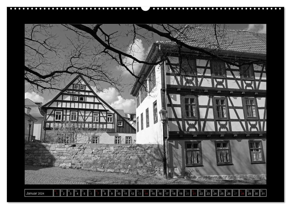 Bachstadt Arnstadt – Gateway to the Thuringian Forest (CALVENDO wall calendar 2024) 