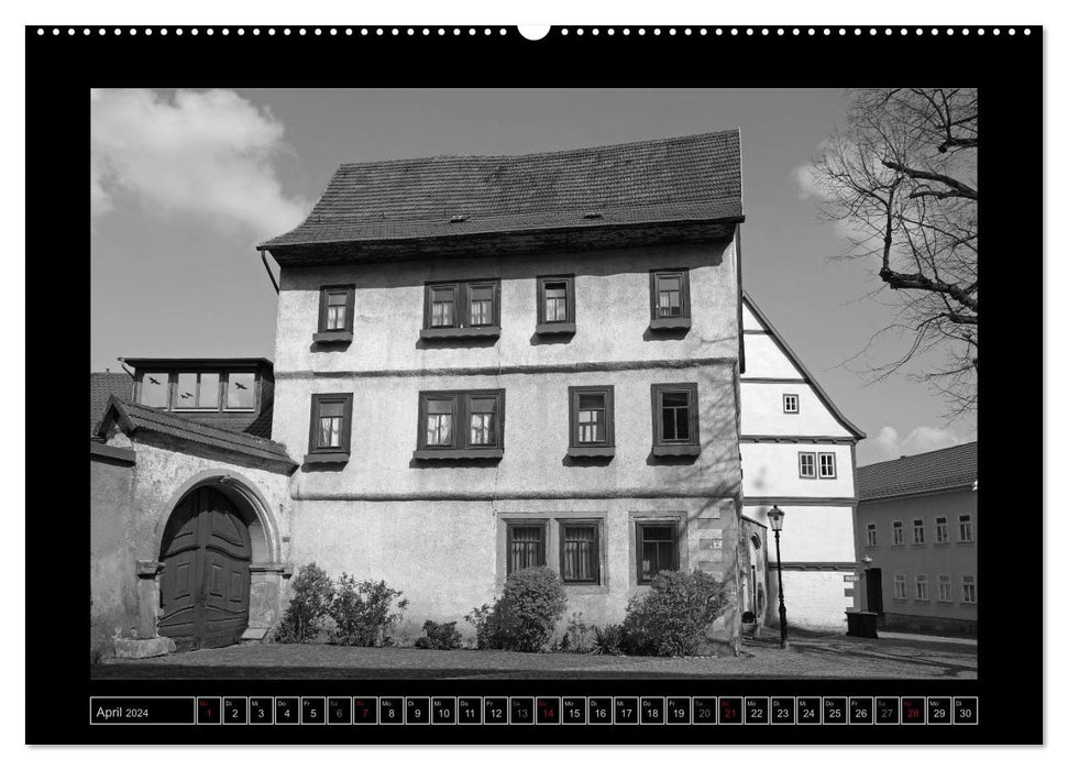 Bachstadt Arnstadt – Gateway to the Thuringian Forest (CALVENDO wall calendar 2024) 