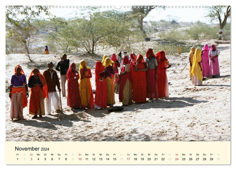 Everyday life in India (CALVENDO Premium Wall Calendar 2024) 