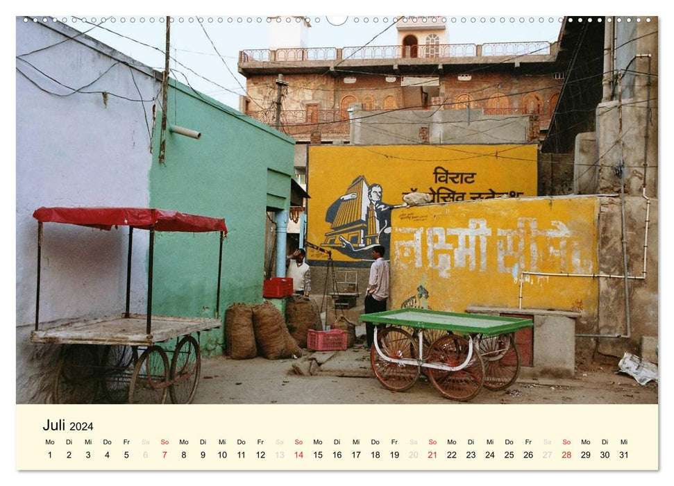 Alltagsleben in Indien (CALVENDO Premium Wandkalender 2024)