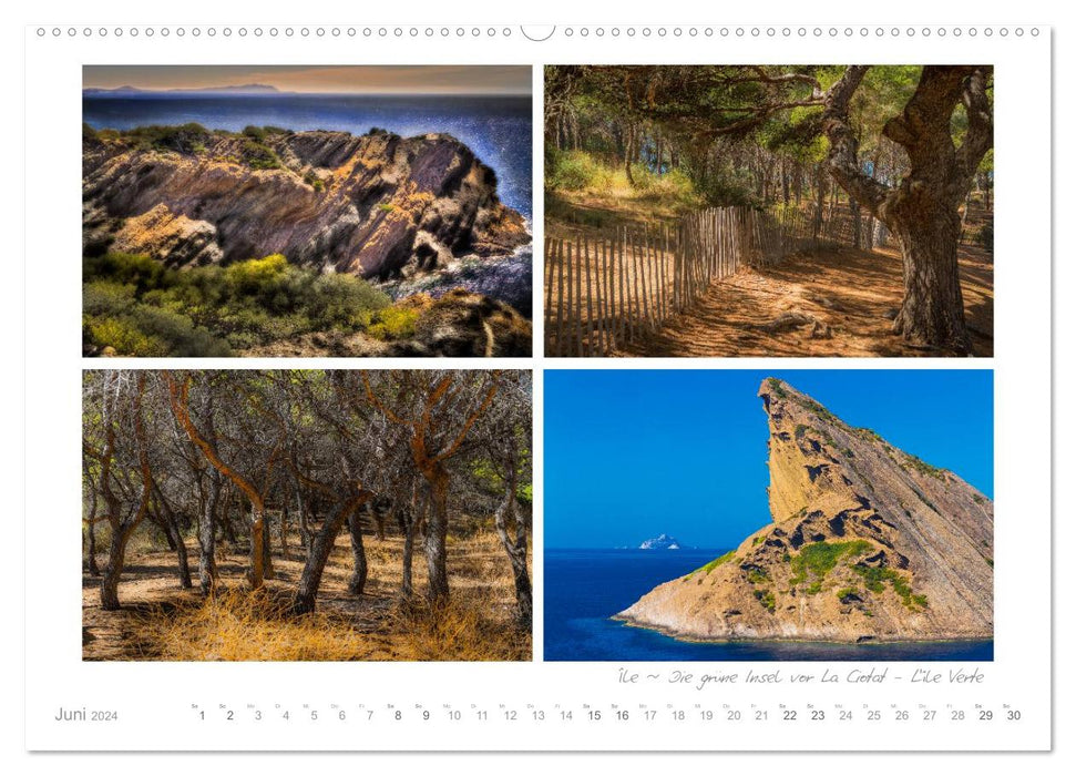 Longing Provence - Land of Light (CALVENDO Premium Wall Calendar 2024) 