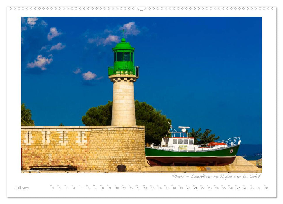 Longing Provence - Land of Light (CALVENDO Premium Wall Calendar 2024) 