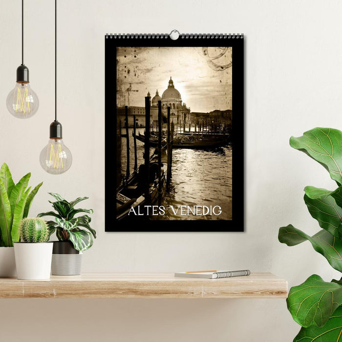 Altes Venedig (CALVENDO Wandkalender 2024)