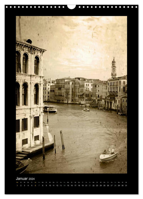 Altes Venedig (CALVENDO Wandkalender 2024)