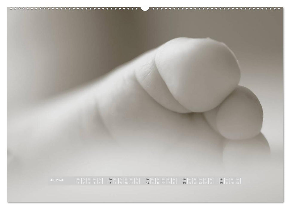 ...so winzig - Babykalender (CALVENDO Wandkalender 2024)