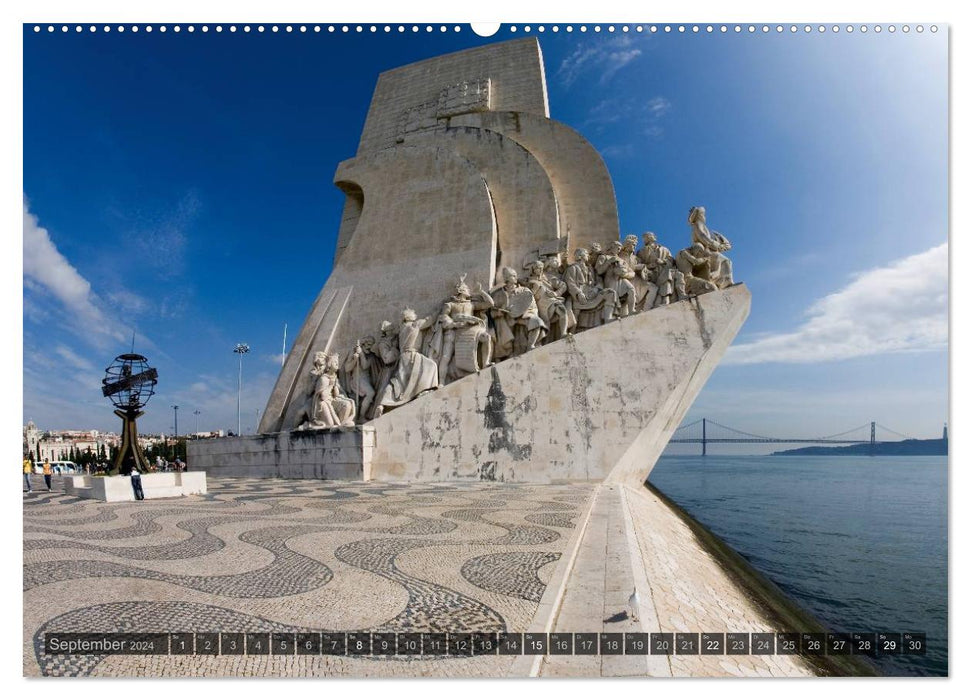 Lisbon – Portugal’s metropolis (CALVENDO Premium Wall Calendar 2024) 