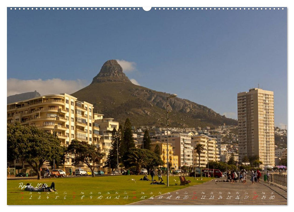 Au Cap d'Afrique du Sud (Calendrier mural CALVENDO 2024) 