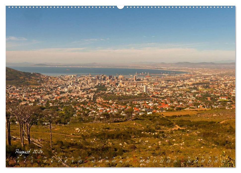 Au Cap d'Afrique du Sud (Calendrier mural CALVENDO 2024) 