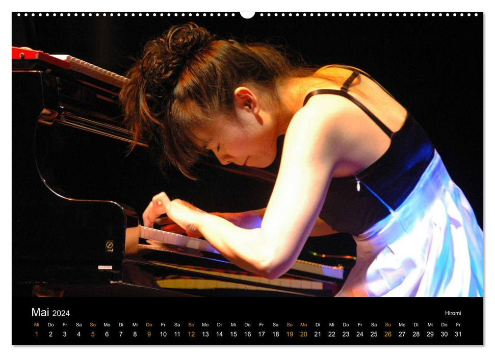 Jazz Pianisten 2024 (CALVENDO Premium Wandkalender 2024)