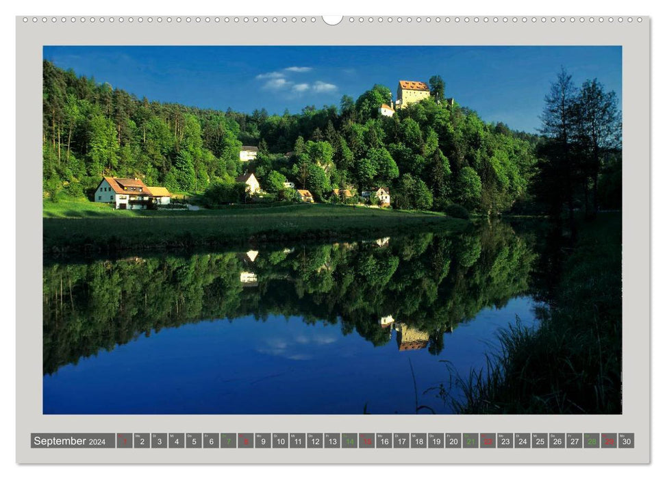 Kreuz und quer durch Bayern (CALVENDO Wandkalender 2024)