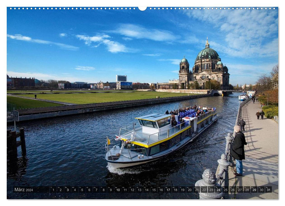 Berlin – cosmopolitan city with a heart (CALVENDO wall calendar 2024) 