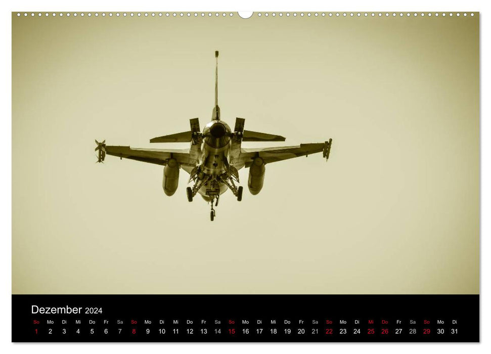 F-16 Flying Legend (CALVENDO Premium Wall Calendar 2024) 