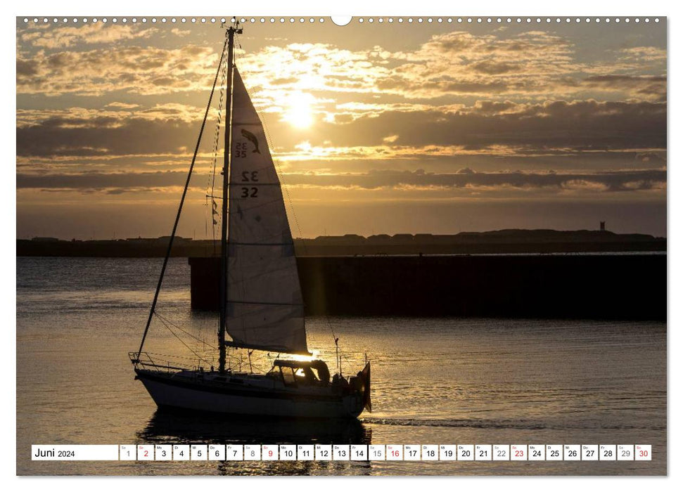 Nordsee / Urlaubsfeeling pur (CALVENDO Premium Wandkalender 2024)