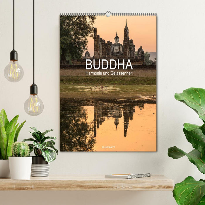 Buddha - harmony and serenity (CALVENDO wall calendar 2024) 