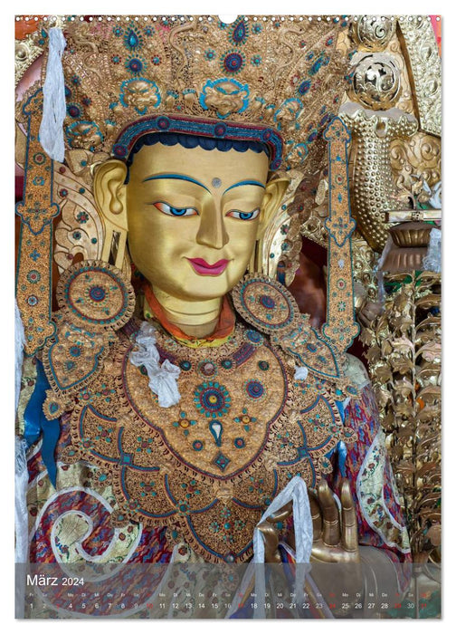 Bouddha - harmonie et sérénité (Calendrier mural CALVENDO 2024) 