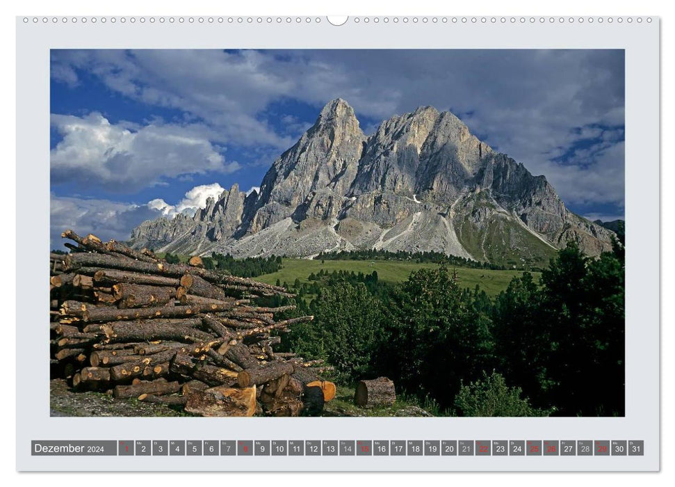 Wunder aus Fels Die Dolomiten (CALVENDO Wandkalender 2024)