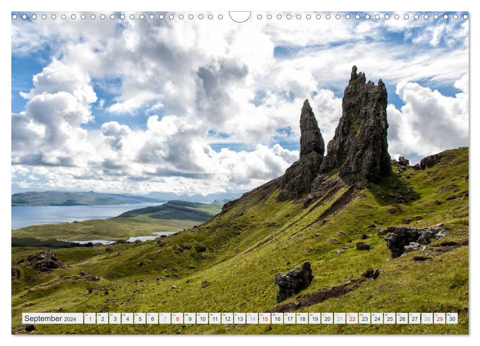 Voyages de rêve Ecosse (Calendrier mural CALVENDO 2024) 