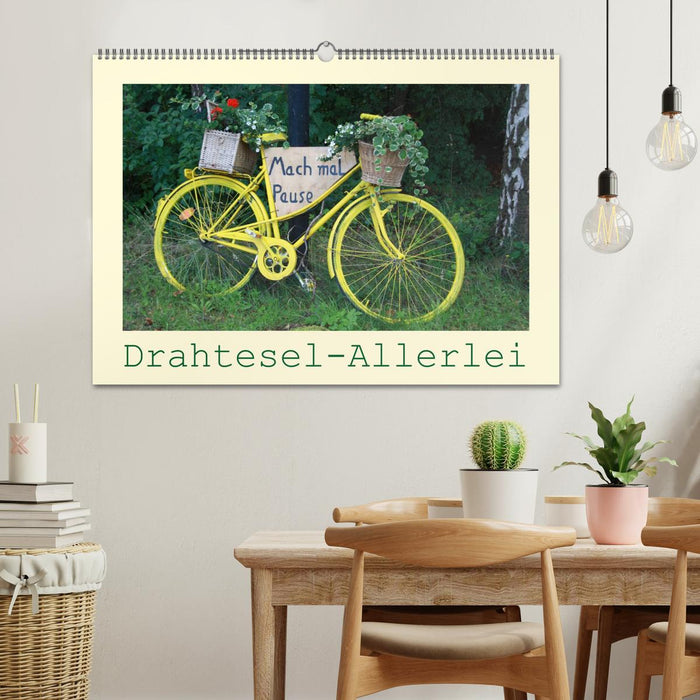 Drahtesel-Allerlei (CALVENDO Wandkalender 2024)