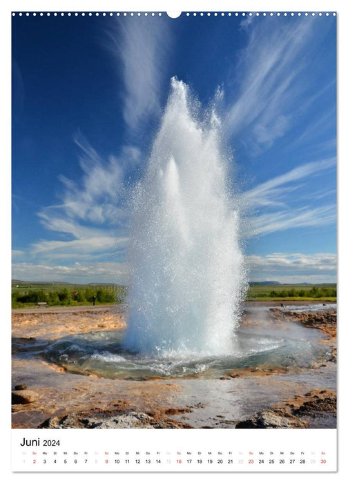 Iceland 2024 - Experience unique nature up close (CALVENDO wall calendar 2024) 