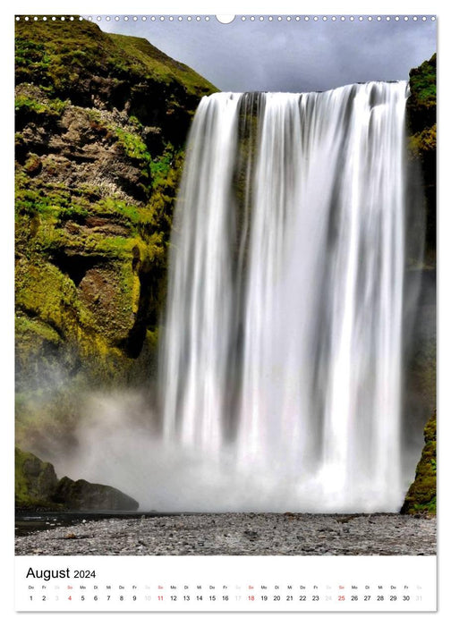 Iceland 2024 - Experience unique nature up close (CALVENDO wall calendar 2024) 