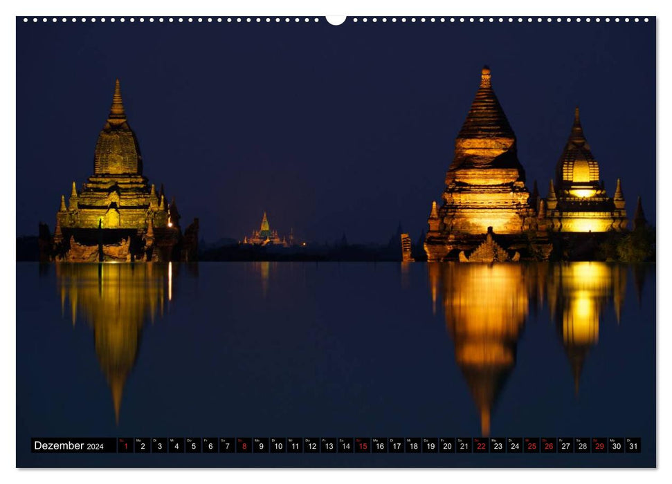 Zauberhaftes Myanmar (CALVENDO Wandkalender 2024)