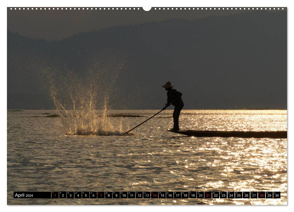 Zauberhaftes Myanmar (CALVENDO Wandkalender 2024)